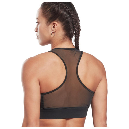 Reebok Γυναικείο μπουστάκι Piping Pack Bralette Reebok Γυναικείο μπουστάκι Piping Pack Bralette